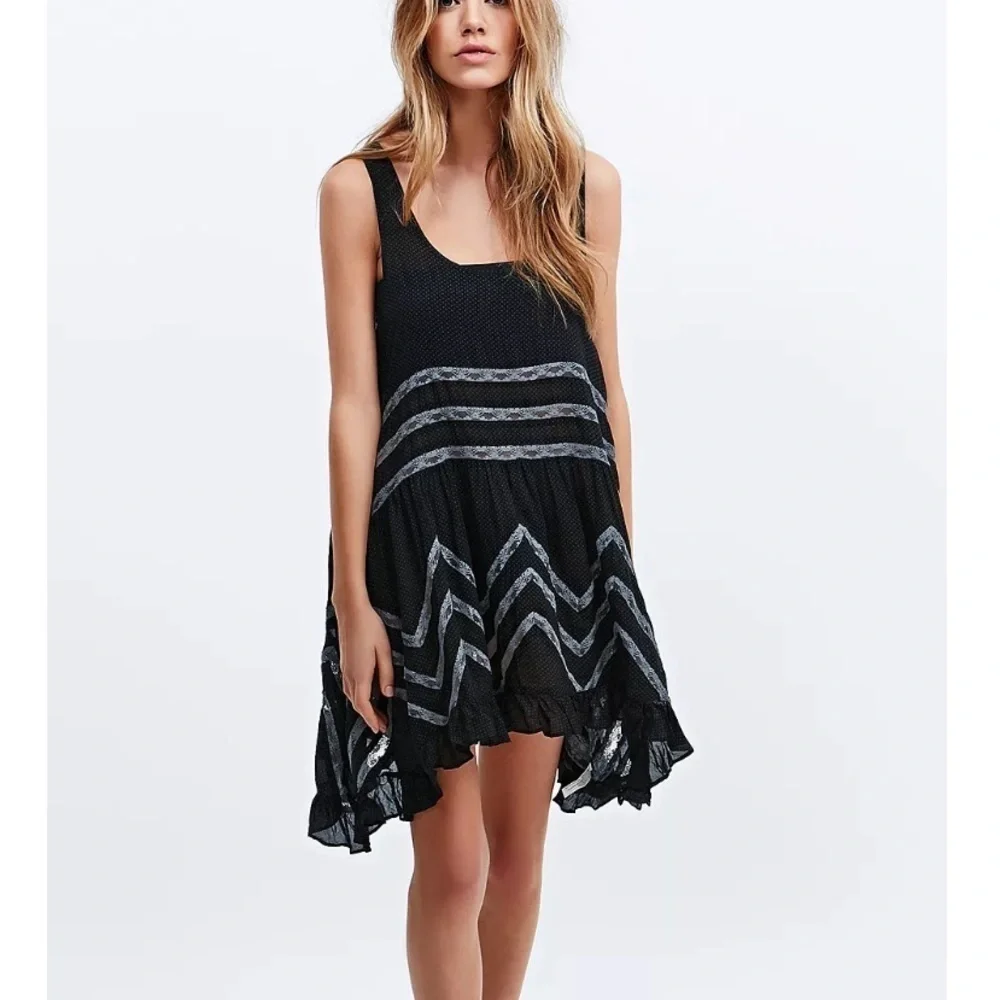 NWOT Free People Voile Lace Slip Dress, size S, oversized